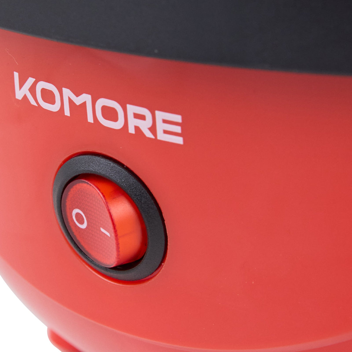 Garden Sanctuary 650W electric popcorn maker with heater, showing the compact machine ready for popcorn preparation.