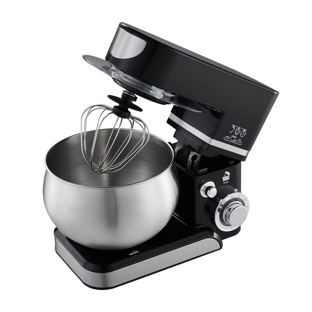 Garden Sanctuary 6-speed 5L household tilt-head stand mixer with mixing bowl and attachments, ideal for versatile kitchen baking.