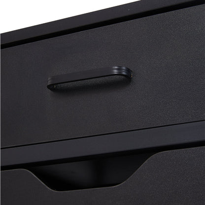 Garden Sanctuary mini fridge stand with integrated storage, featuring a compact design and multiple shelves for organization.