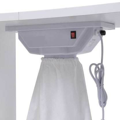 Manicure Table with Dust Collector and Wrist Cushion