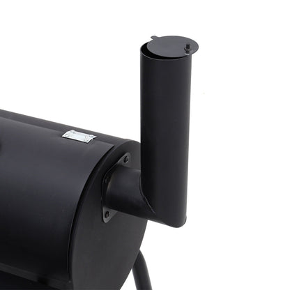 Charcoal BBQ Grill with Offset Smoker