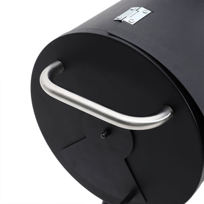 Charcoal BBQ Grill with Offset Smoker