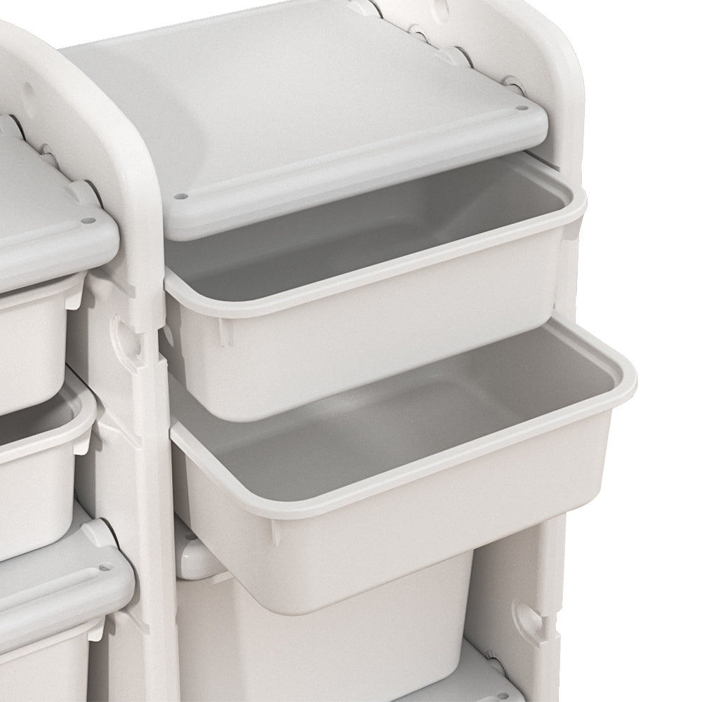 Kids Plastic Storage Cabinet for Toys Clothes Books